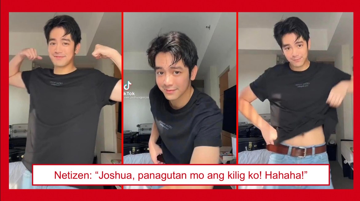 Joshua Garcia, kinakiligan sa TikTok; agad nakahakot ng million views