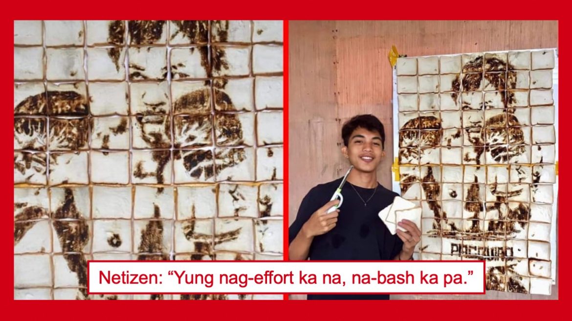 ‘Bread toast art’ na alay kay Manny Pacquiao, binatikos ng ilang netizens