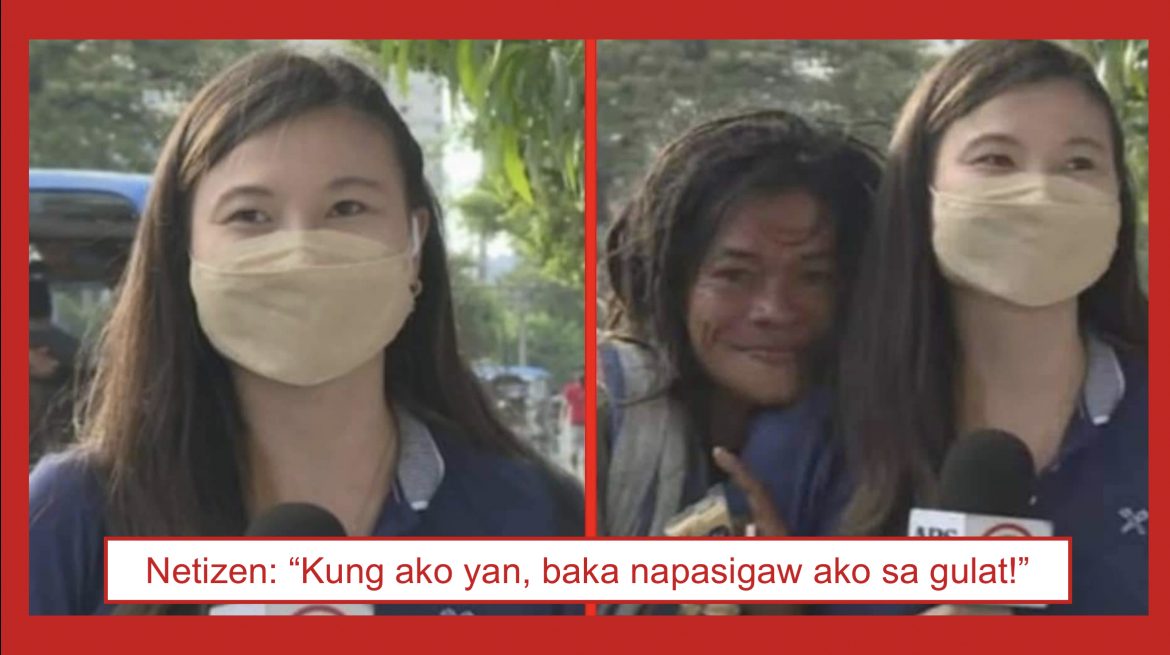 News reporter, hinangan ng netizens dahil sa viral photos